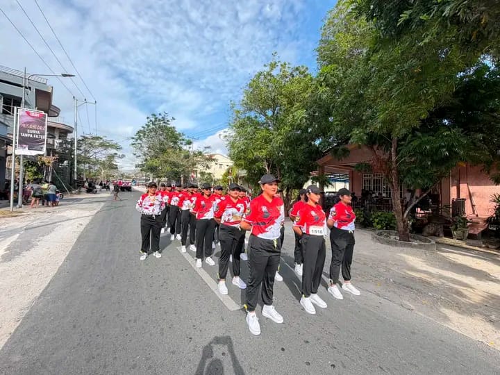 Puskesmas ohoi ngilngof kompak dalam kompetisi gerak jalan indah